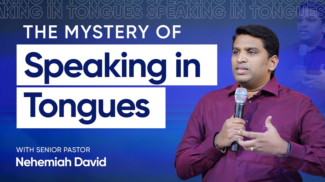 The mystery of speaking in Tongues by Pastor Nehemiah David | Faith Center