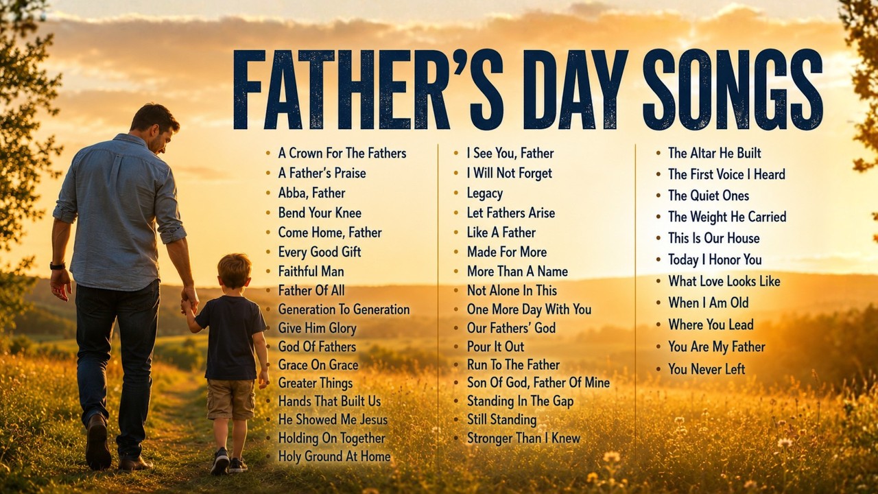44 Best Father's Day Songs 2026 | Father's Day Worship Songs Playlist