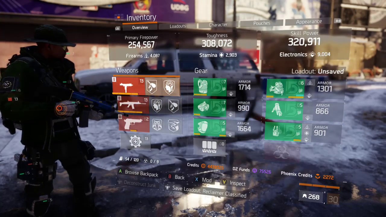 Tom Clancy's The Division ( 1.8.3 ) Classified Reclaimer PvP Build  Part 2
