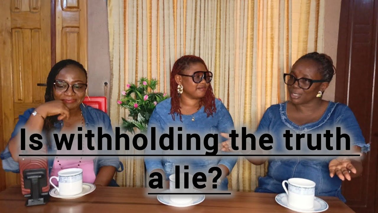 Is withholding the truth a lie? 
