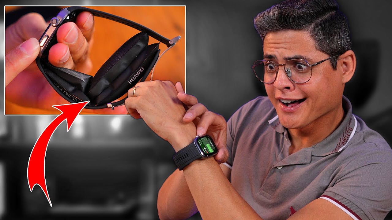 Huawei Watch D2, o smartwatch que faz até MAPA de 24h! 😱 Unboxing e Impressões