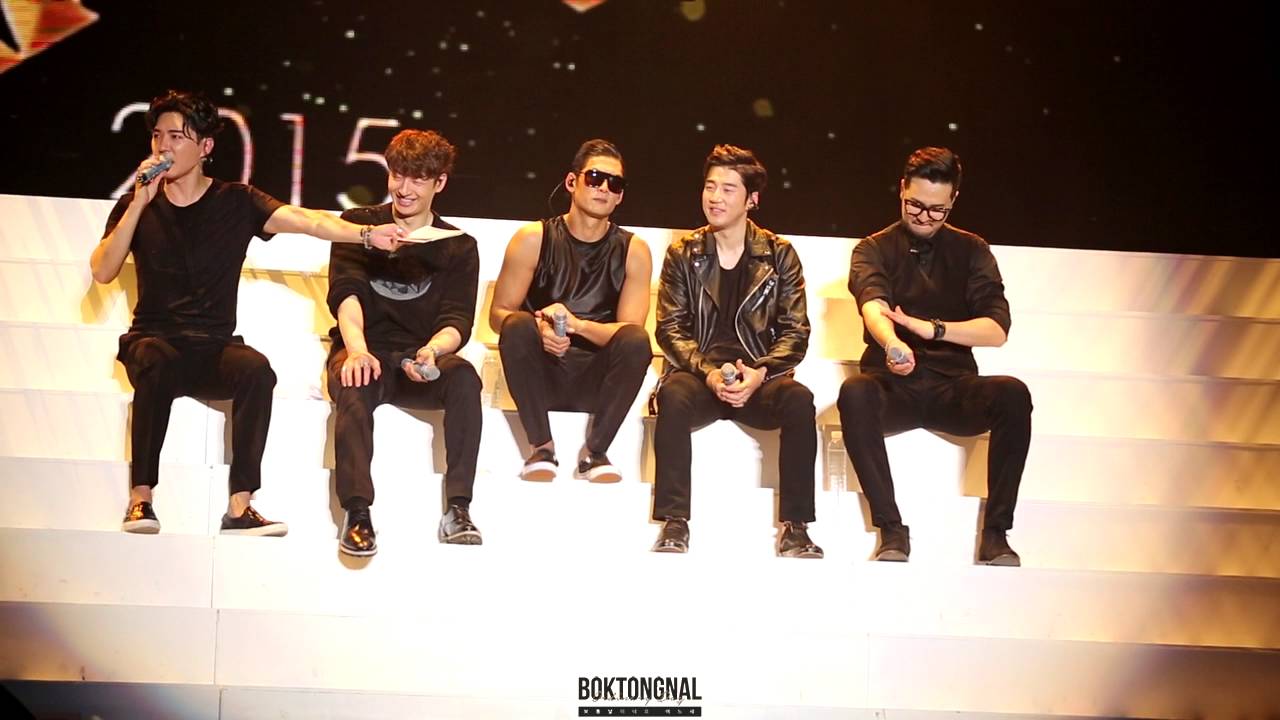 151219 2015 god 콘서트(지오디) 리퀘스트 - ment+돼지가족송+둘이면