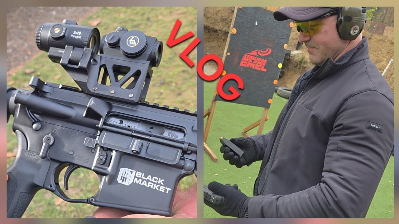 Malý Mossberg, ZRO Delta a pohoda na strelnici.  VLOG (english subs)