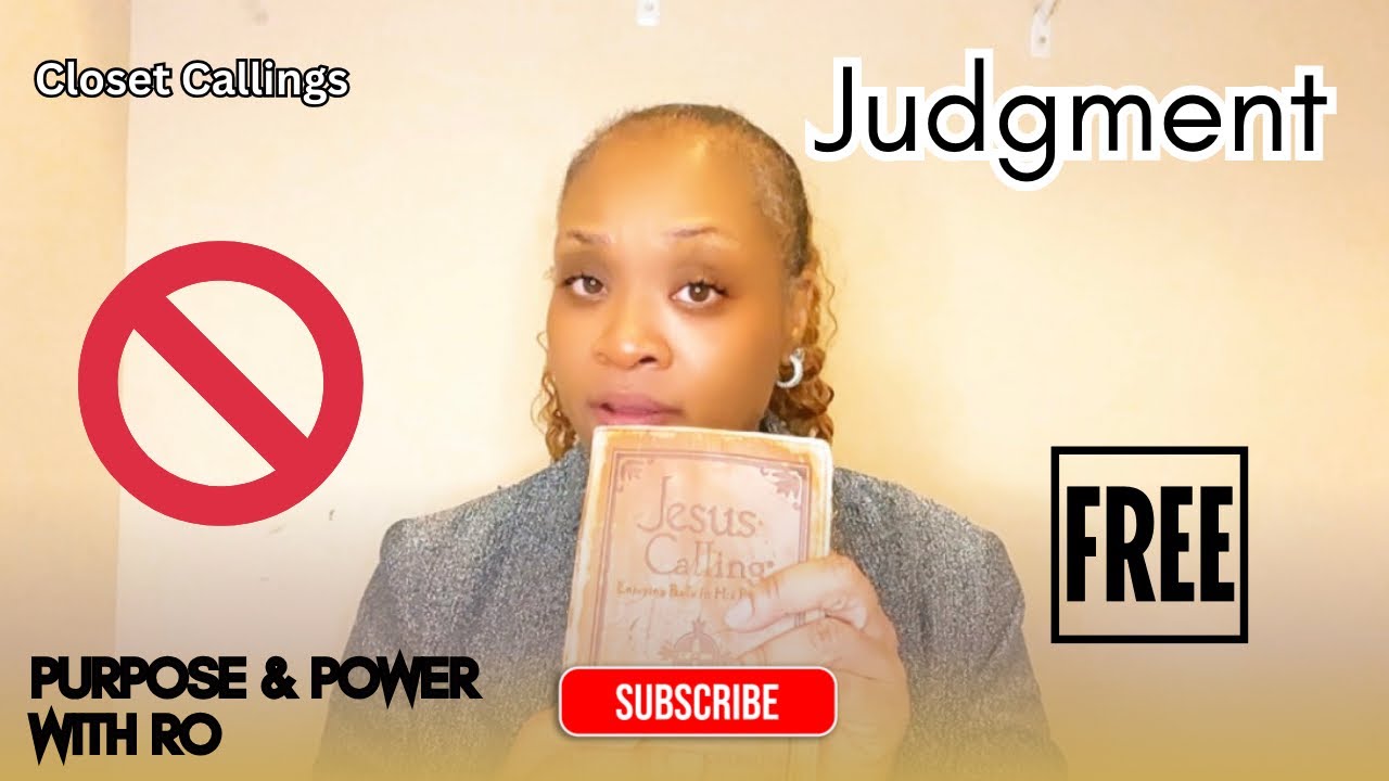 Closet Callings | God Is Not Judging You #propheticword #itsyogirlro 