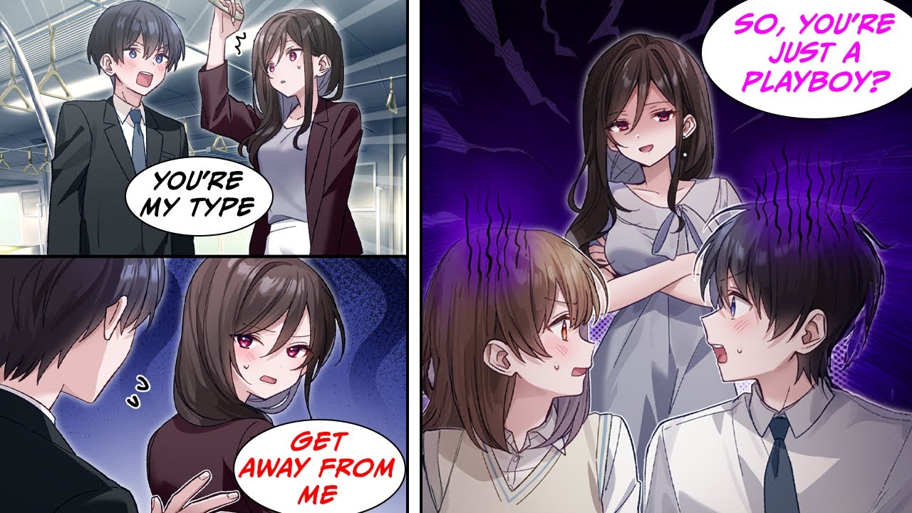 [Manga Dub] I fell in love with the girl on the train at first sight but she rejected me immediately
