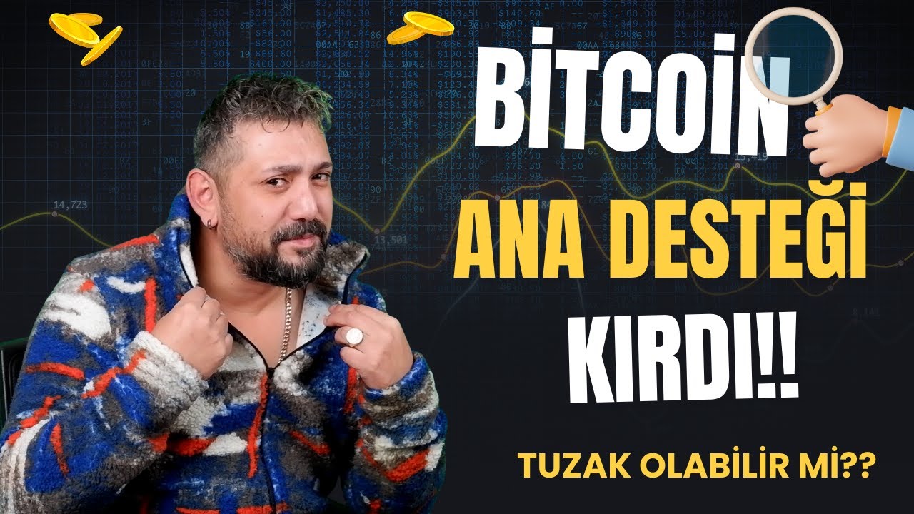 #Bitcoin Analiz - Bitcoin Ana Desteği Kırdı! Tuzak Olabilir Mi? Btc Teknik Analiz Forex