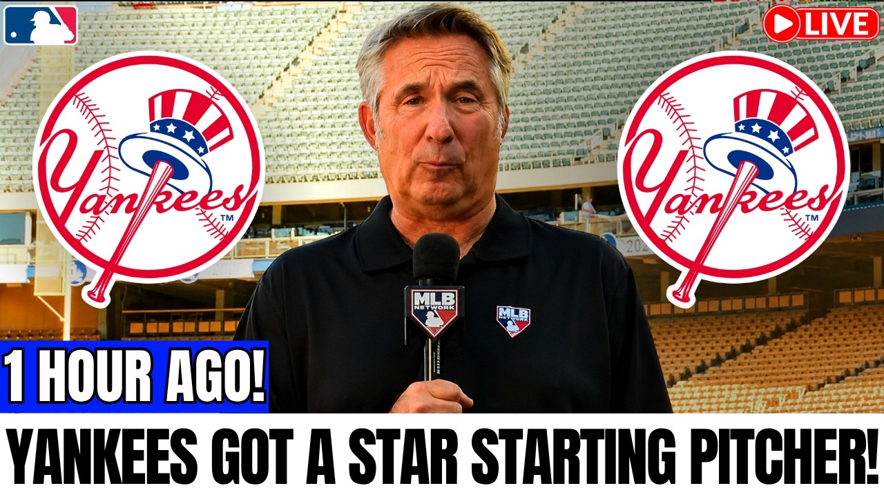 YANKEES JUST GOT A HUGE BOOST WITH A NEW STAR STARTING PITCHER! HERE&rsquo;S WHO IT IS! YANKEES NEWS