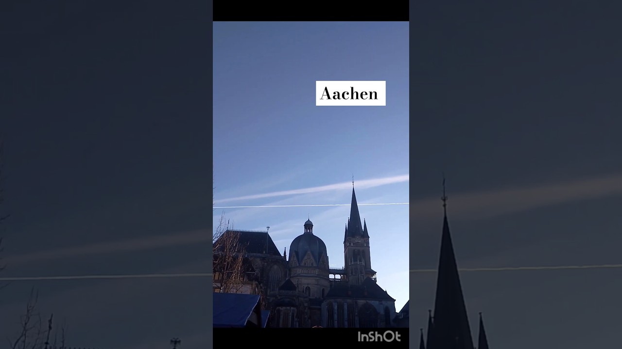 Aachen historische Altstadt in Deutschland #deutschland#aachenerdom  #aachen#travel #germany #2024