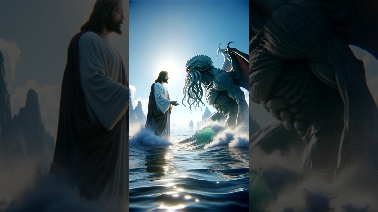 Jesus🧔🏻‍♀️vs. Cthulhu🐙 