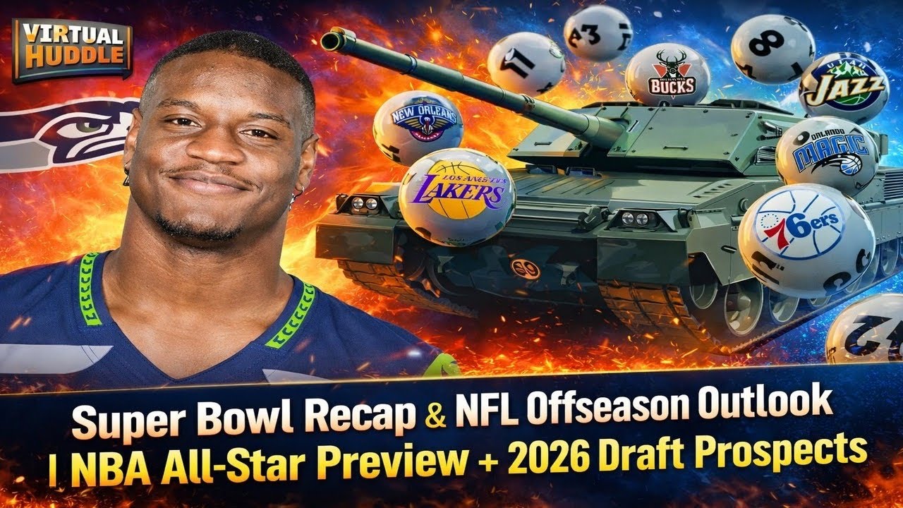Super Bowl Recap & NFL Offseason Moves | NBA All-Star Preview + 2026 Draft Prospects