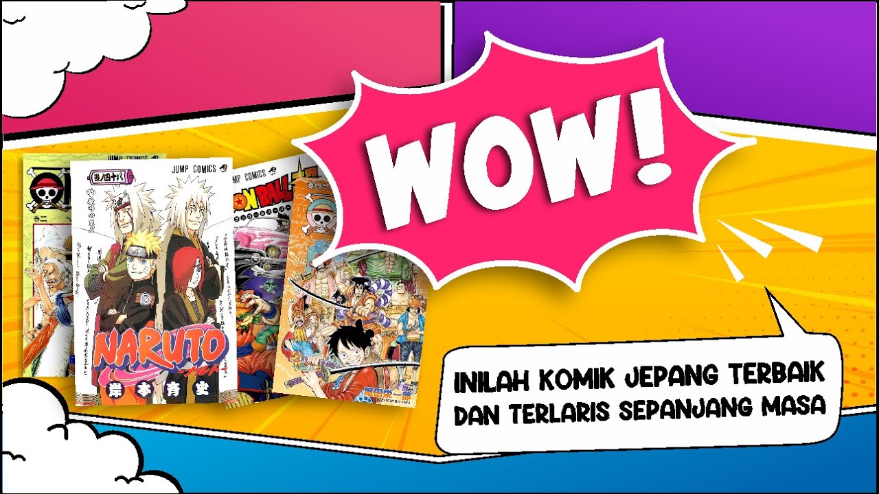 LIMA KOMIK JEPANG TERBAIK DAN TERLARIS || YANG WAJIB WIBU BACA ‼️
