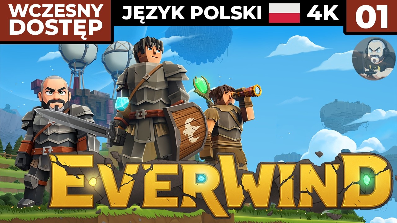 Everwind PL #1 - Nowy polski RPG Survival! Ahooj przygodo! - Gameplay PL