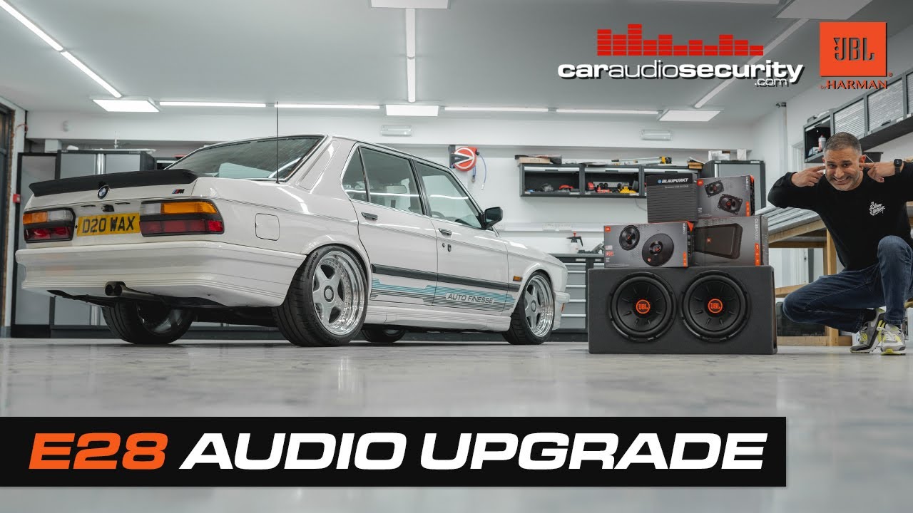 BMW E28 M535i JBL Audio upgrade | Car Audio & Security