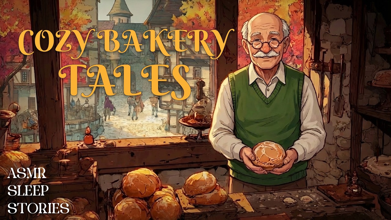 Fall Asleep to Cozy Medieval Bakery Tales | Fantasy Bedtime Stories for Sleep & Relaxing Ambience
