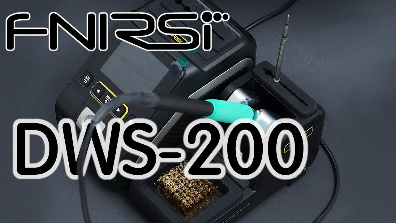 FNIRSI DWS-200 L&ouml;tstation &ndash; die perfekte L&ouml;tstation f&uuml;r deinen Basteltisch! 🛠️✨