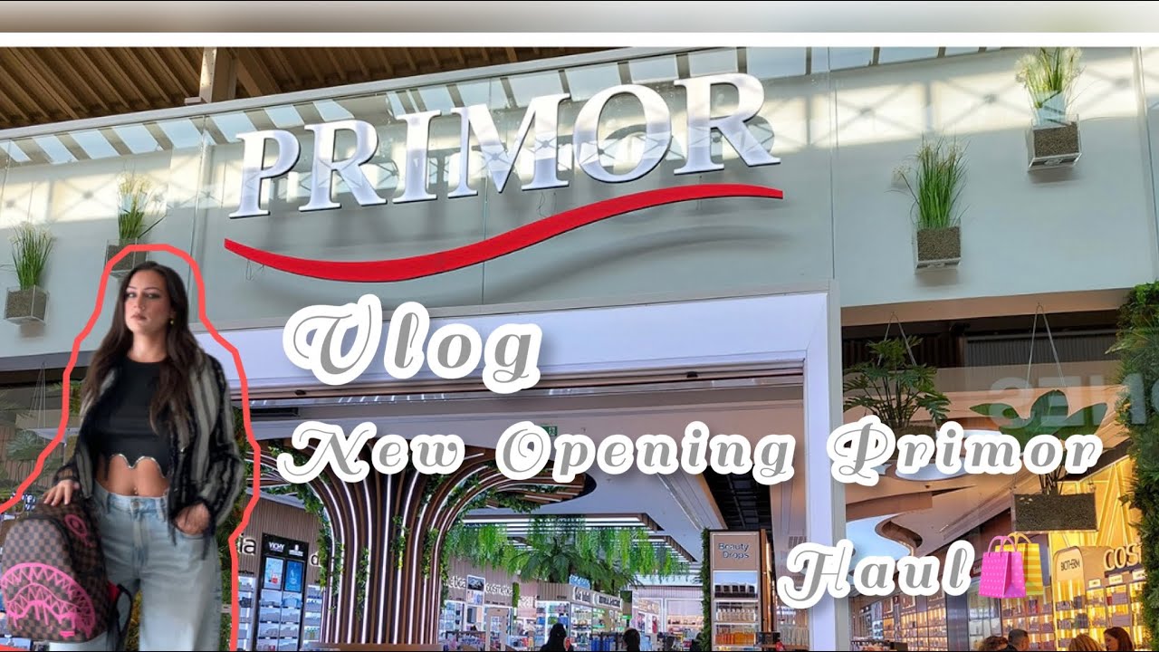 Nuova Apertura Primor 🥹🛍️ | Vlog 🎃 Vi porto con me 🥰 | Primark & Haul 😻