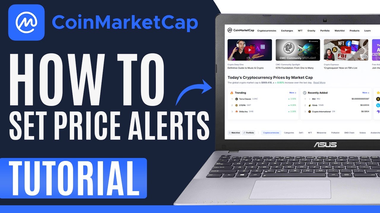 How to Set Price Alerts on Coinmarketcap