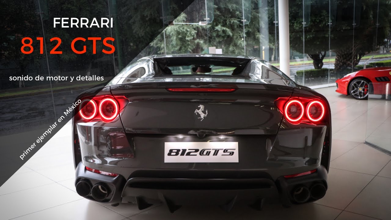 Así suena el Ferrari 812 GTS