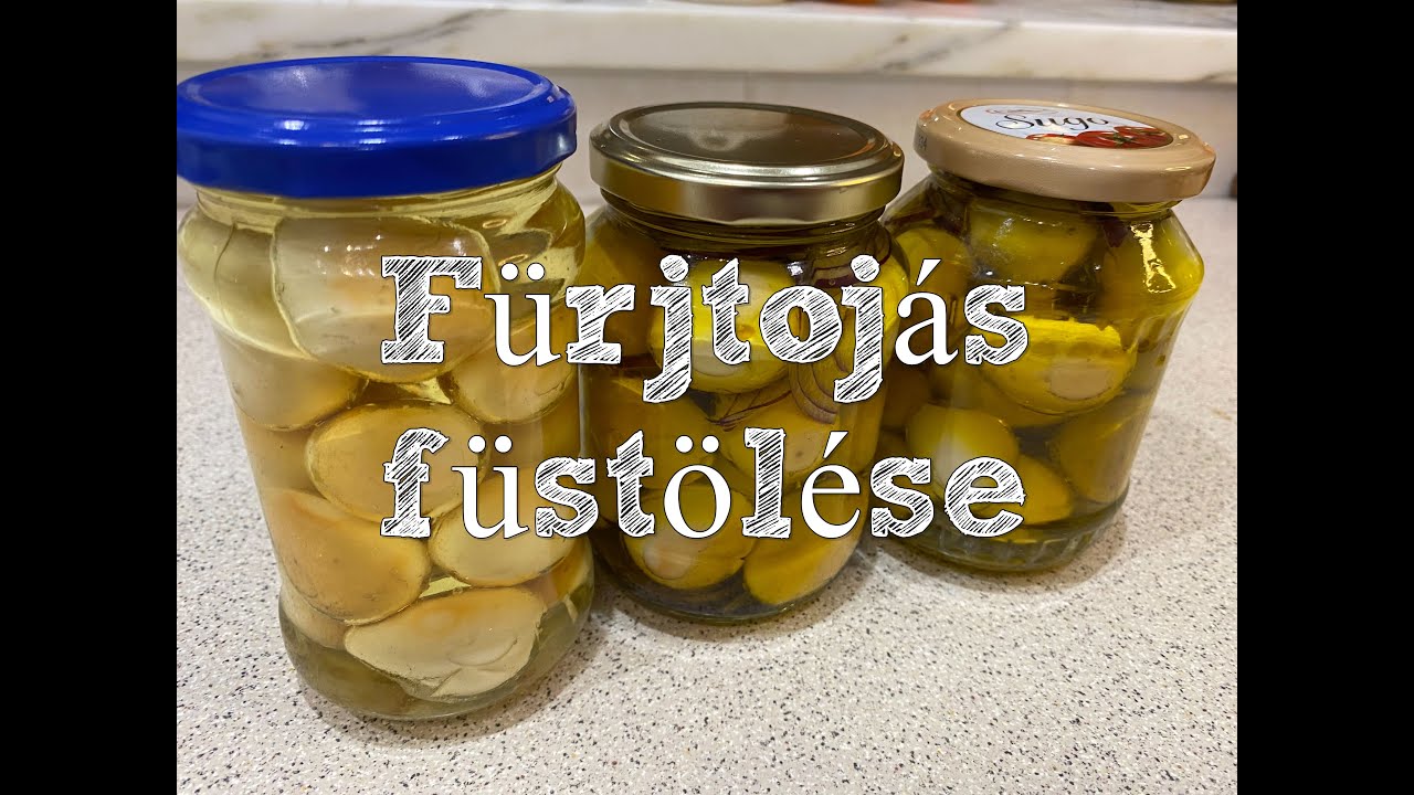 Retro konyha - fürjtojás füstölése és olajban tartósítása 🥚🐔🐓🦃🦆🐤