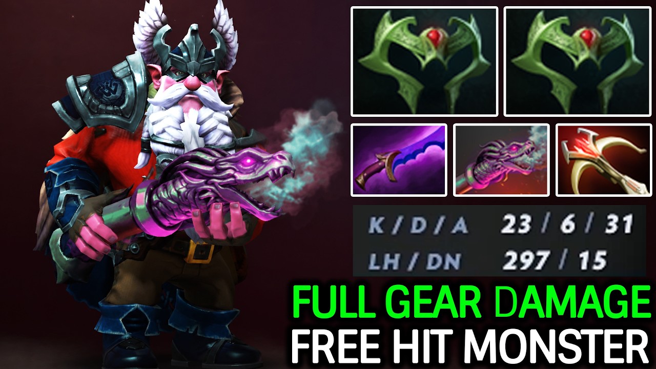 Sniper Free Hit Monster &ndash; Full Physical Damage Build Dota 2