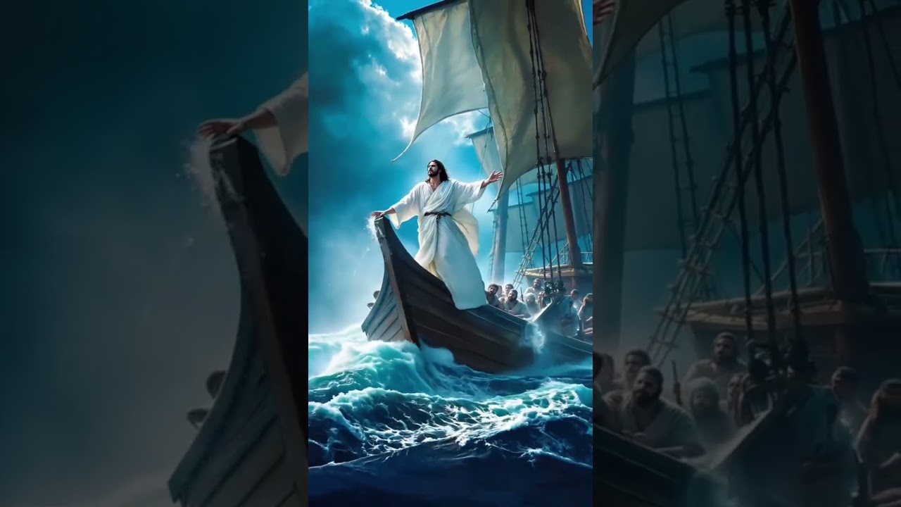Jesus tem poder para acalmar a tempestade! 