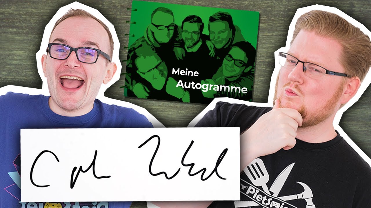 Wer ist Captain ZWIEBEL? | Prominente Unterschriften raten
