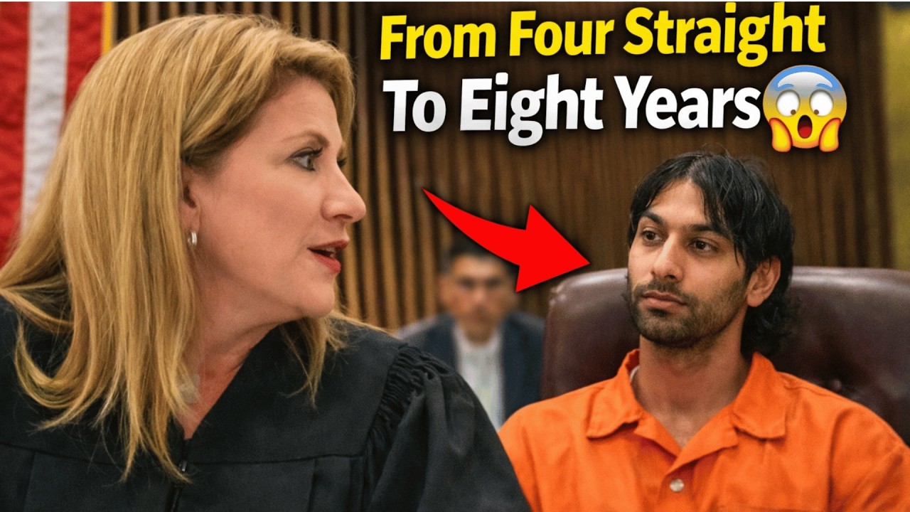 Idiot Rejects 4-Year Deal – Judge SLAMS Him with 8 YEARS!