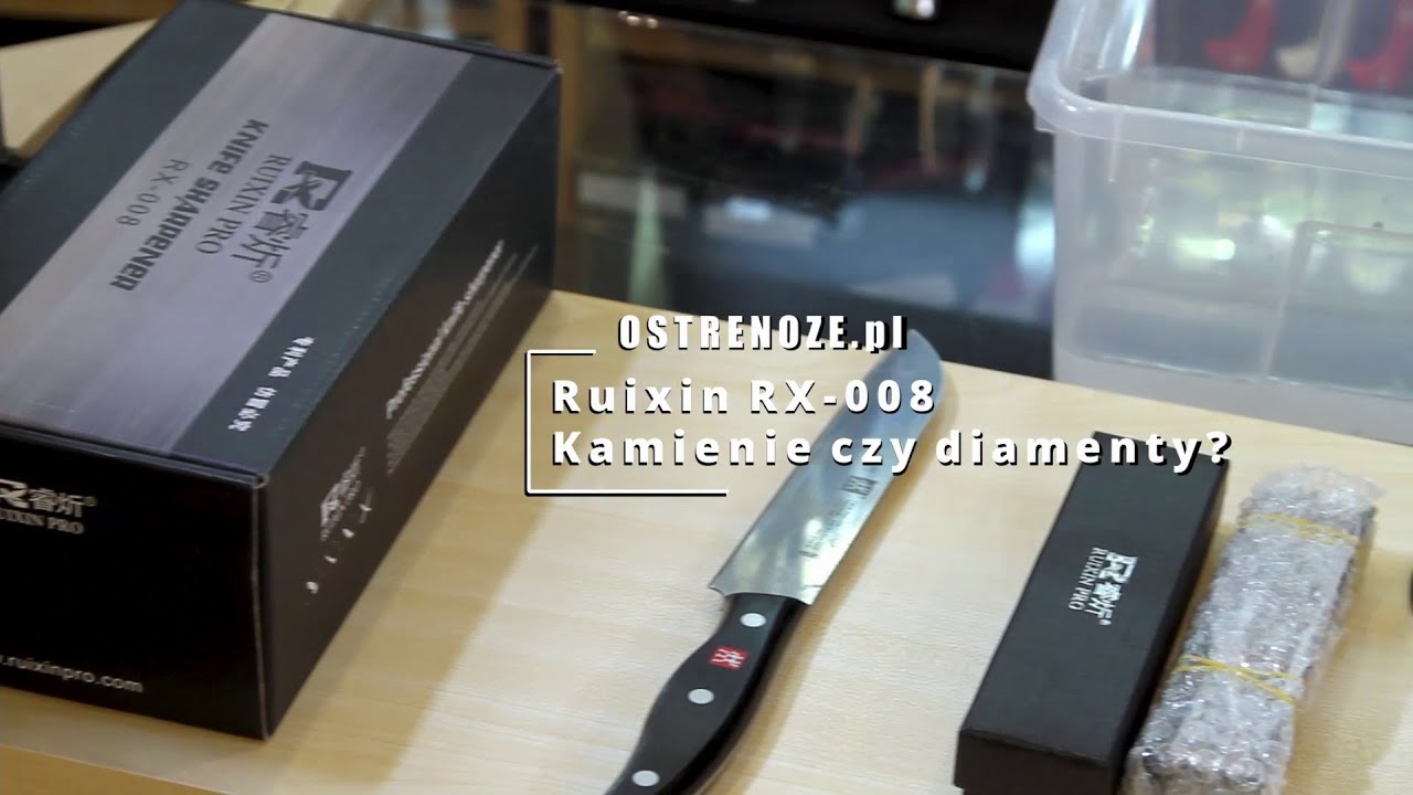 Ostrzałka Ruixin RX-008. Diamenty czy kamienie?