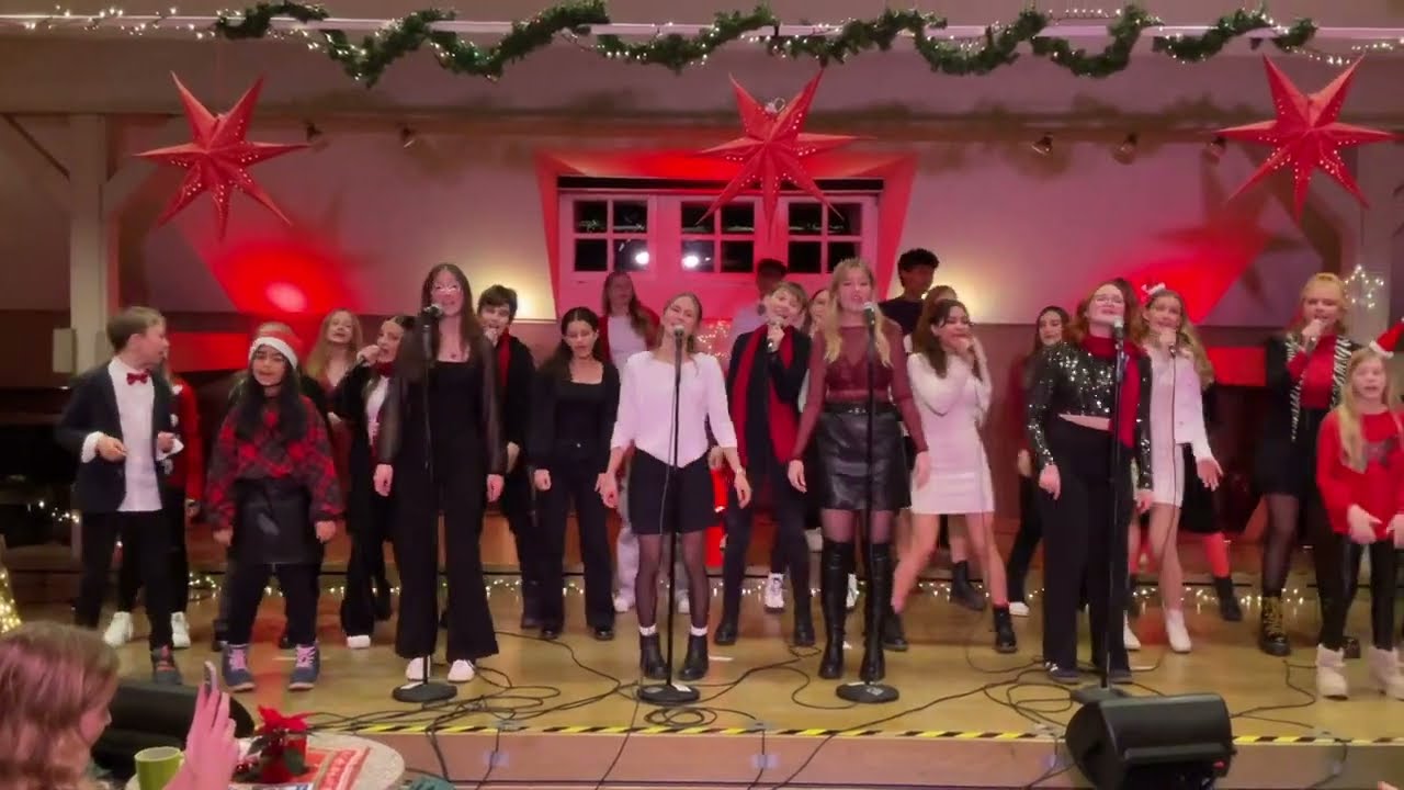 That's Christmas To Me! Weihnachtskonzert 2023 Popgesangsklasse Musikschule Schweinfurt, Canan Semel