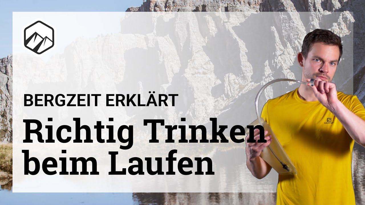 Richtig Trinken beim Laufen: So klappt's! | Bergzeit