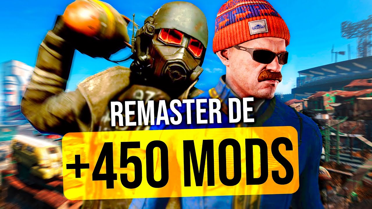 Esto es FALLOUT 4 con +450 MODS