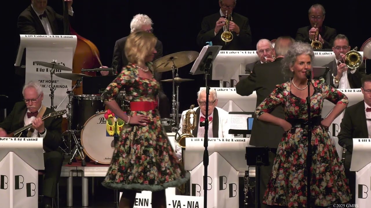 Bill Baker Big Band Performs at the 2025 Glenn Miller Festival