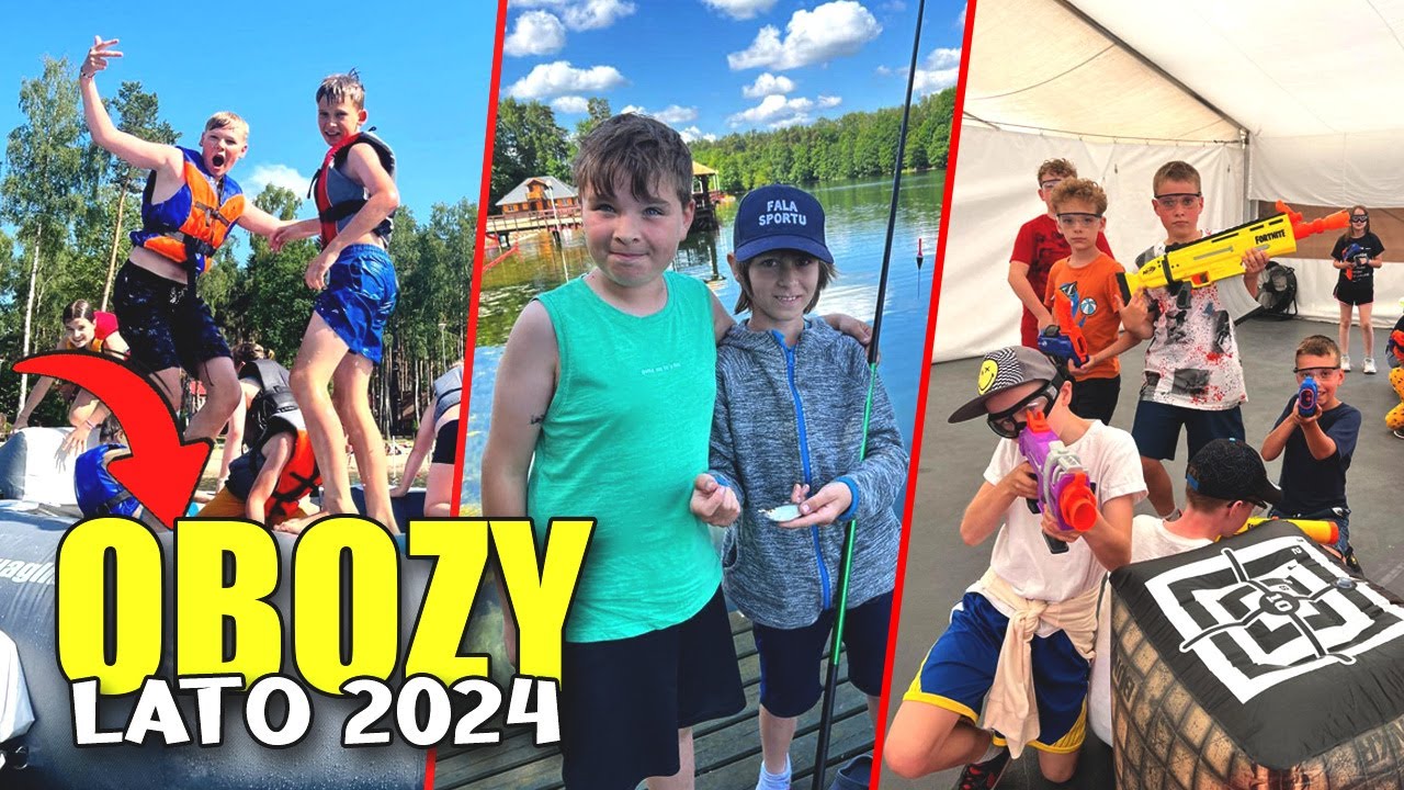 OBOZY I KOLONIE - Fala Sportu camp - Lato 2023
