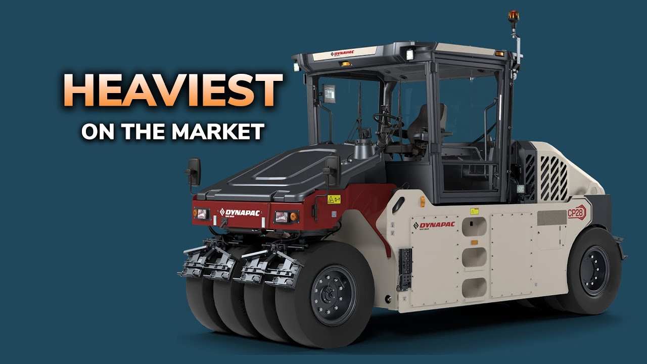 A Closer Look: Dynapac’s New CP28 Pneumatic Tire Roller