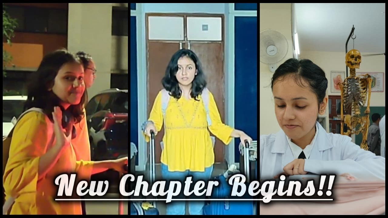 Medical College Move in Vlog📦📦✨ | Finally new chapter started!