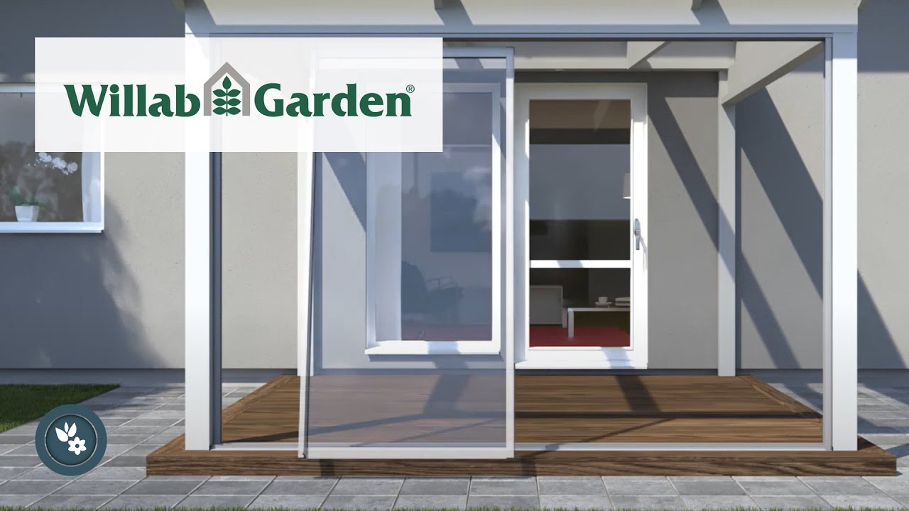 Montera Skjutparti - WG 25 skjutdörrsparti - Willab Garden