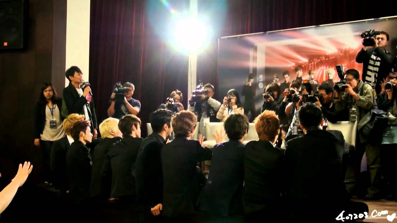 [Cherish]111126 LG FanMeeting wonkyu moment♥