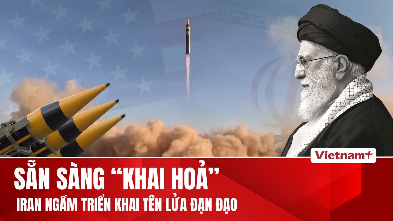 Iran sẵn sàng đòn đánh bằng tên lửa đạn đạo Khorramshahr-4