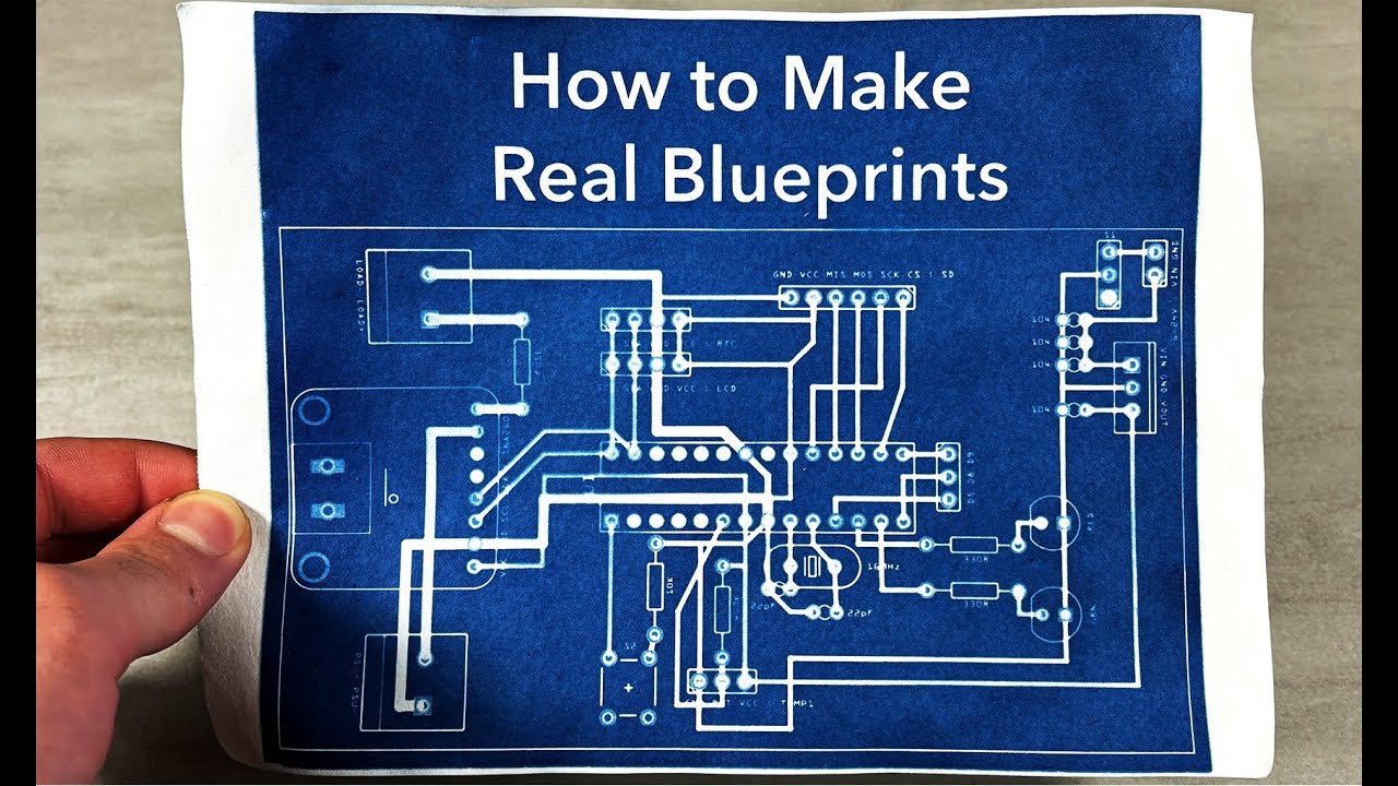Making Blueprints & Photos with DIY Light-Sensitive Paper | Cyanotype Process