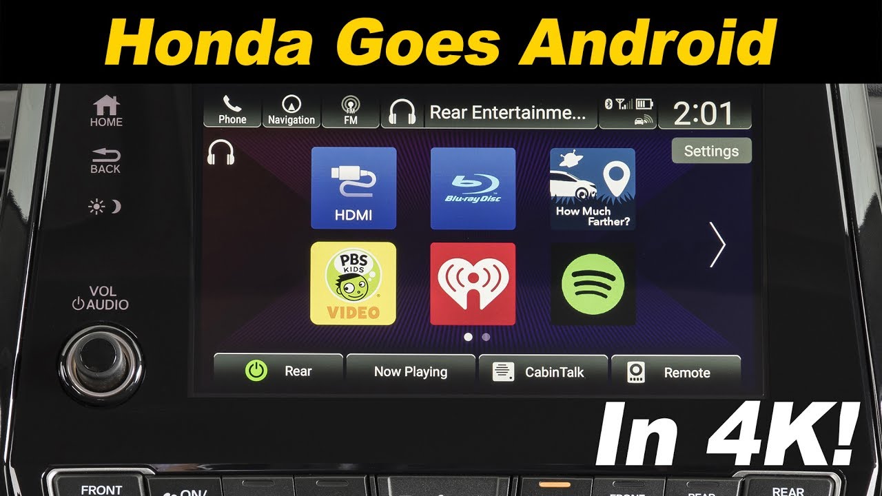 2018 Honda Odyssey Infotainment and CabinControl App Review