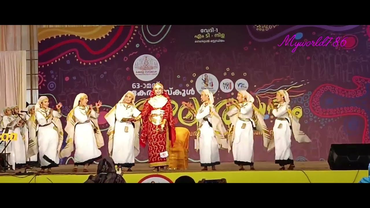 Oppana DHSS നെല്ലിപുഴ HS പാലക്കാട് A. GREAD 63മത് KERALA STATE SCOOL KALOLSAVAM 2024-25 #myworld786