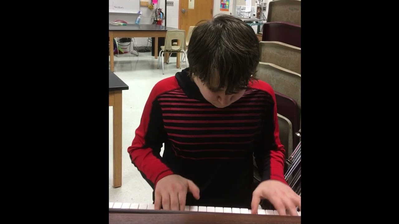 2019 11 21 Benji Playing Bohemian Rhapsody on the School Piano 🎹 | Benji’s Chronicles