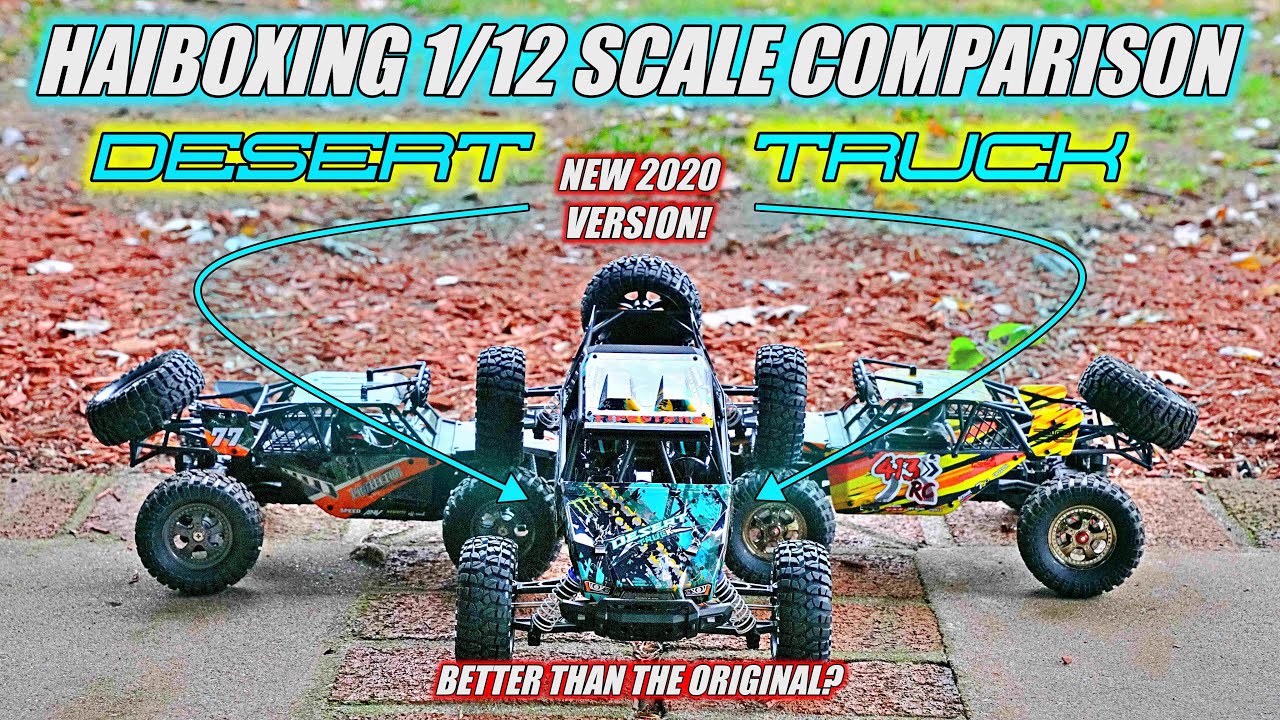 2020 Haiboxing 1/12 2995 Desert Truck / Protector RC Truck Unboxing & Comparison