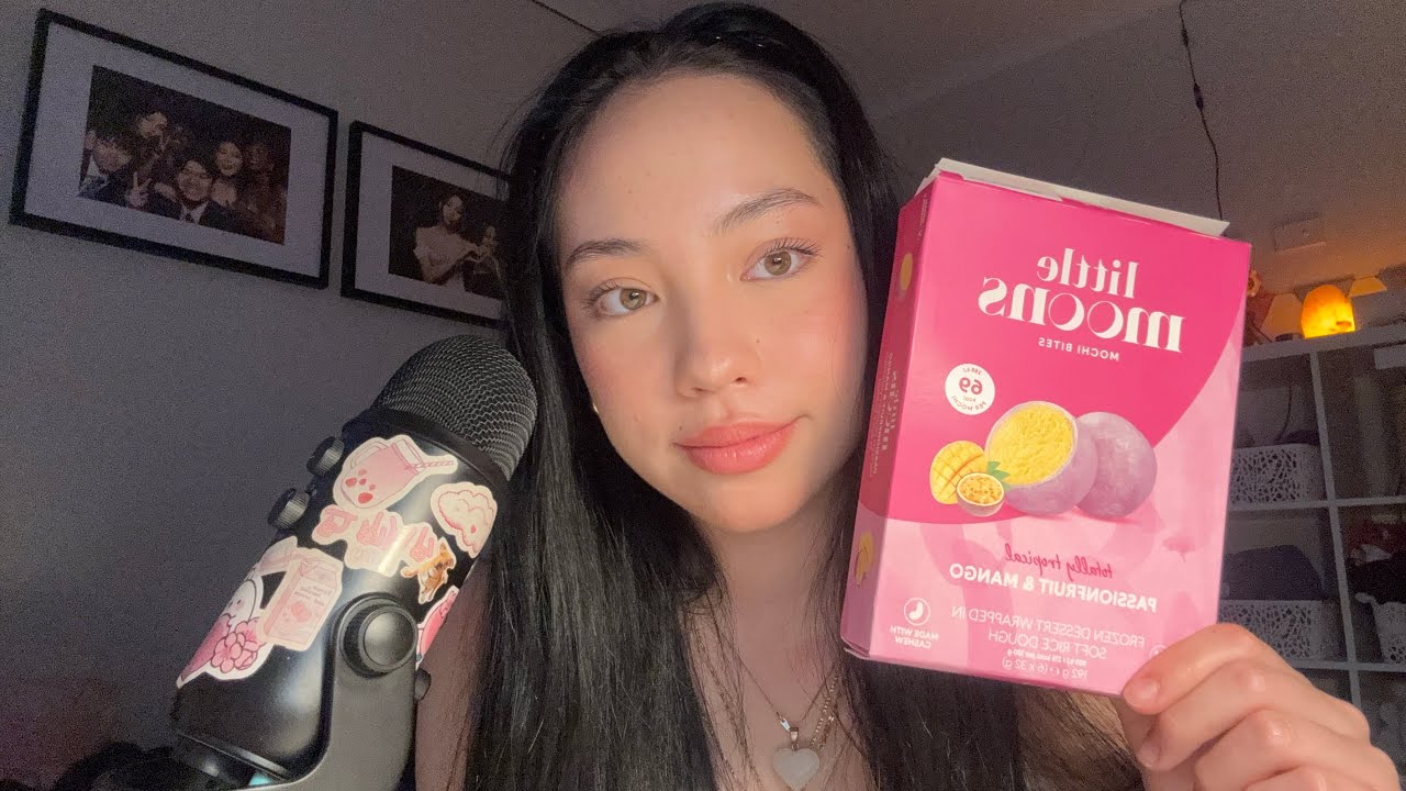 asmr// mochi mukbang 🍡💜