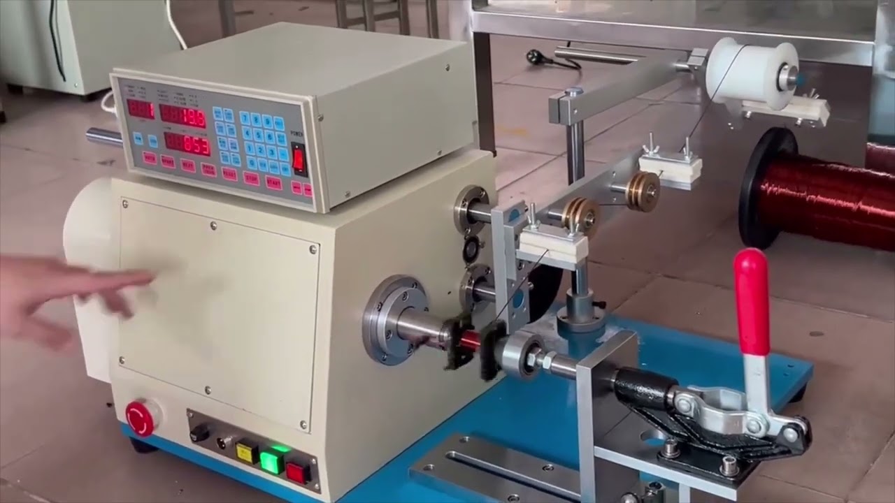 One spindle heavy wire winding machine NCW-01HDT