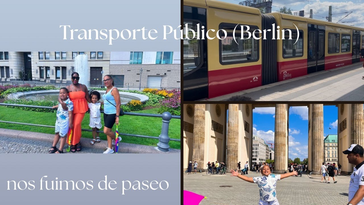 Nos fuimos de paseo // mi suegra en el transporte público de berlin// #berlin #alemania