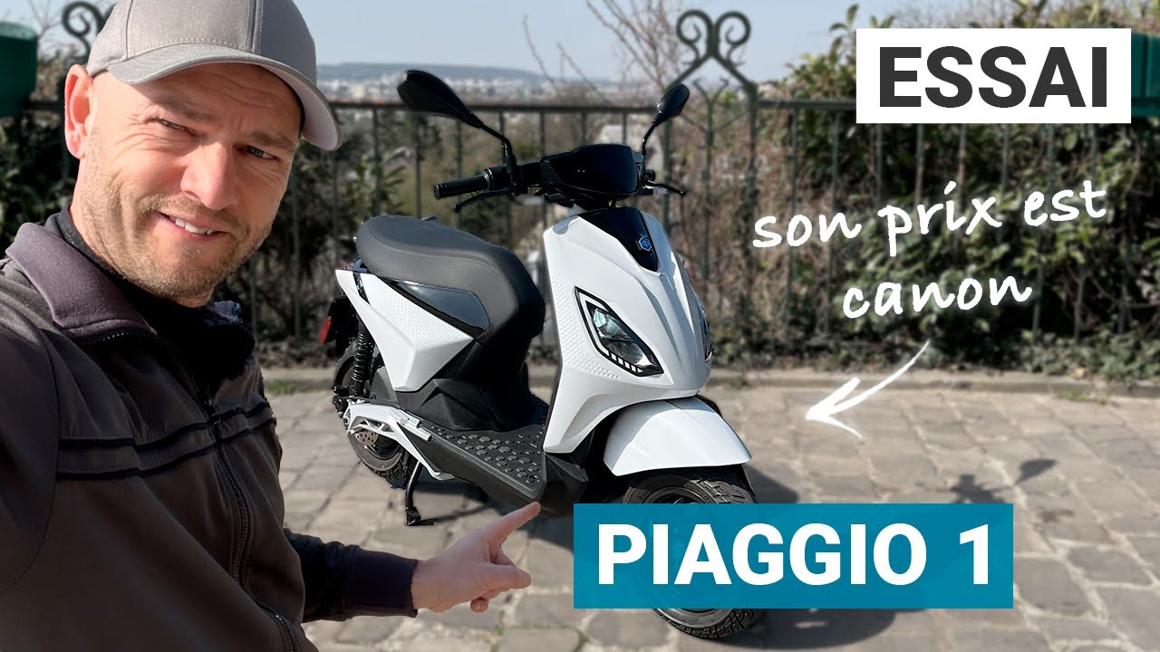Essai Piaggio One : un scooter électrique abordable et astucieux