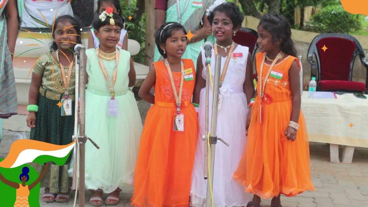 KINDERGARTEN & PRE PRIMARY 79th Independence Day celebration #thriveniacademy