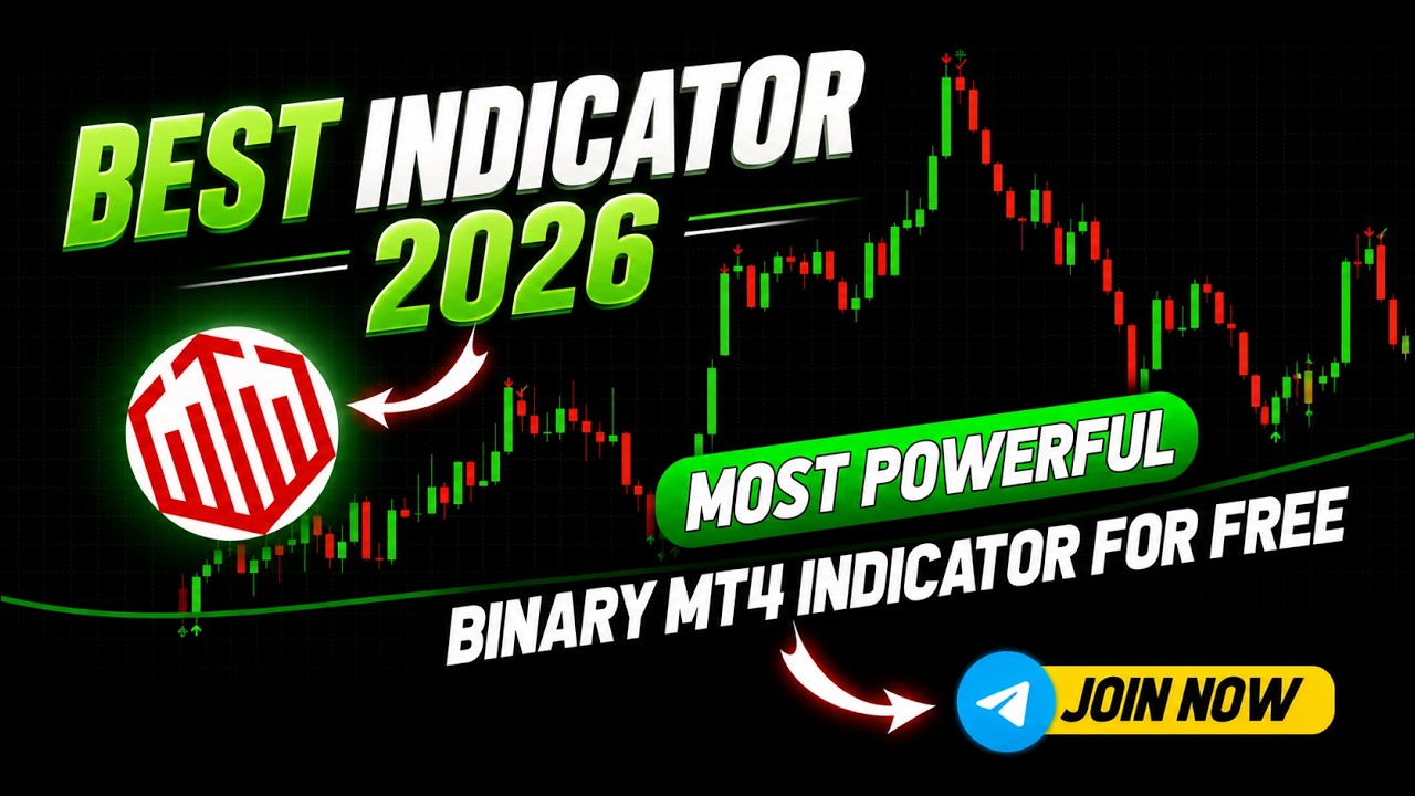 I Found the Best FREE MT4 Indicator 🔥| Binary Trading Tool for Quotex 2026