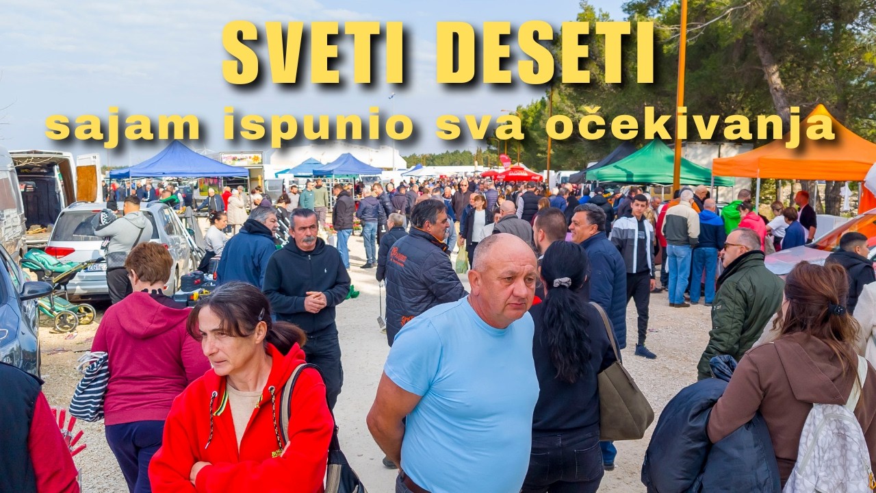 SAJAM u BENKOVCU (03/26): Gužva, kobra u novčaniku i pršut 45 eura!